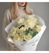 Монобукет из 9 ажурных роз 2