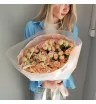 Монобукет из 19 пионовидных роз  2