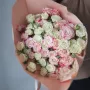 Монобукет из 21 кустовой розы