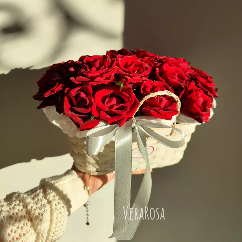 Бордовые розы Любимой! 4