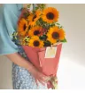 Букет Веселые подсолнухи 