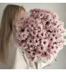 Монобукет из 15 кустовых хризантем Бейб