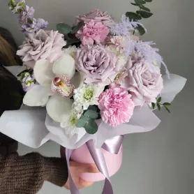 Нежное очарование букета от интернет-магазина «VeraRosa»