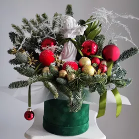 Рождественская композиция Ангел от интернет-магазина «VeraRosa»