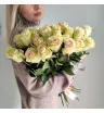 Нежный букет из 21 розы эквадор 