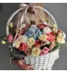 Цветы в корзине Моей МАМЕ!